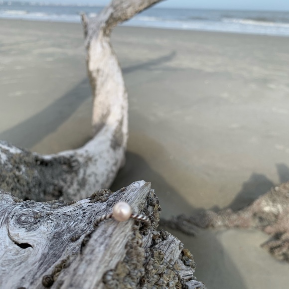 🌅Sterling Silver Hypnotic Mermaids Pearl.925 sterling Ring 🌅 - Picture 10 of 17